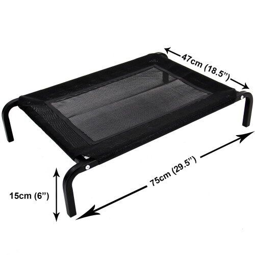 Actiaspet Small Elevated Dog Bed with Mesh Cot 2