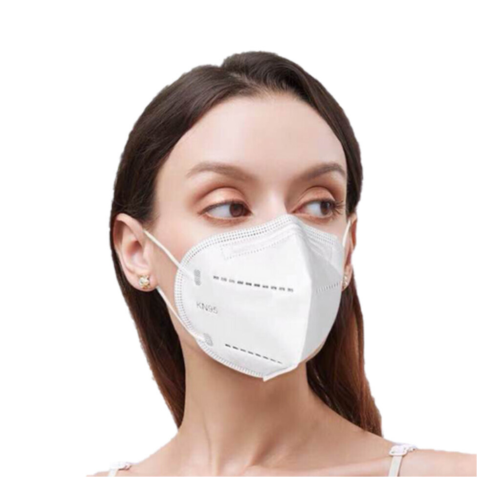 (50pcs) 5-layers KN95 Face Masks Dustproof Air Filter Breathing