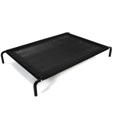 Large Elevated Dog Bed with Black Mesh Camping Cot by Actiaspet