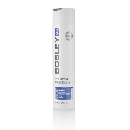 BosleyMD BosRevive Shampoo Nutriente per Capelli Assottigliati e Non Colorati, Rosmarino, 10.1 Oz