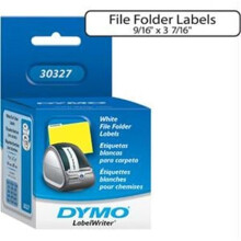 Dymo  LABEL  WHITE FILE FOLDER 1 U