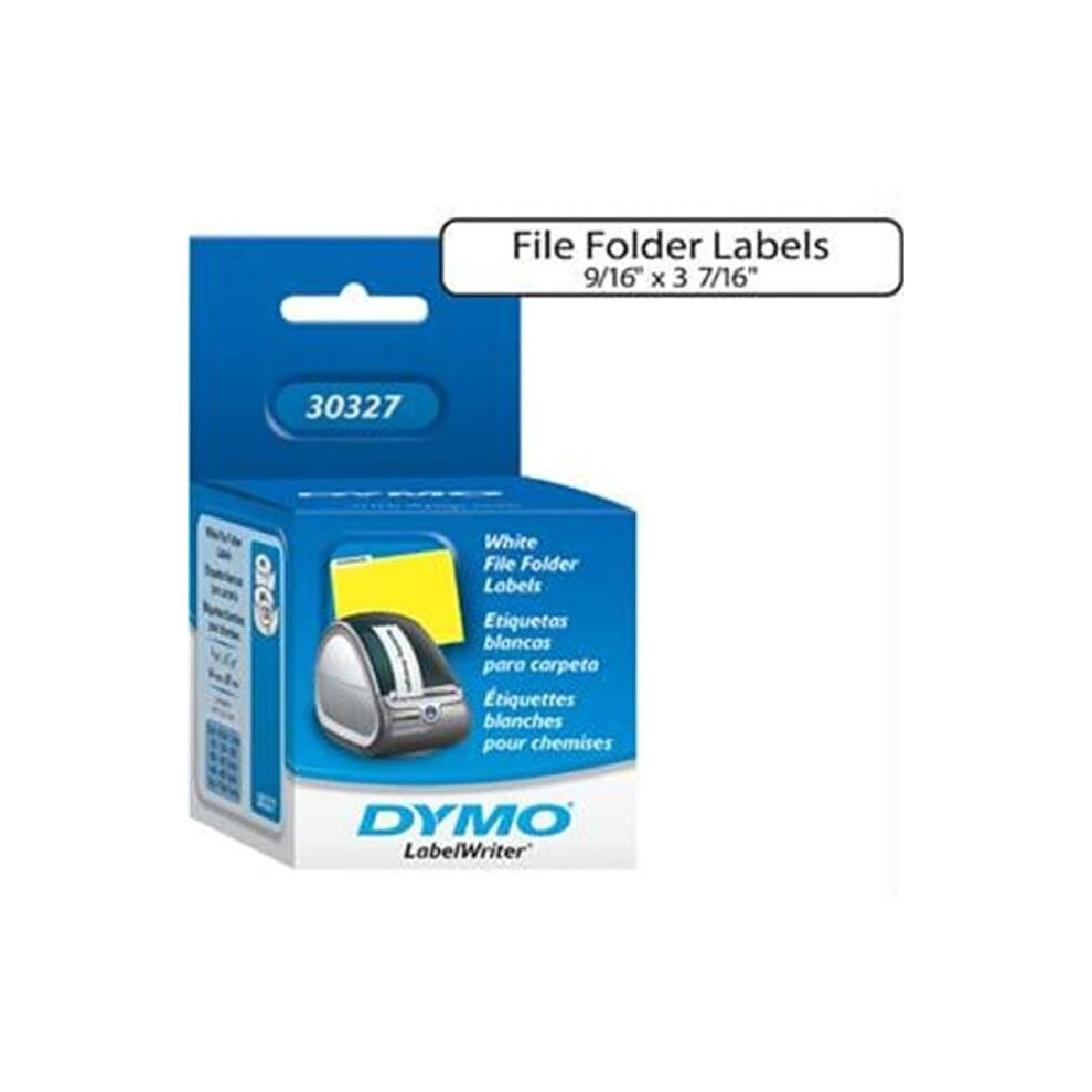 Dymo  LABEL  WHITE FILE FOLDER 1 U