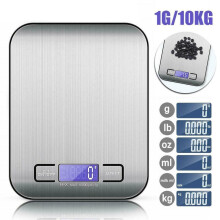 Digitale 10kg Elektronische Küchenwaage Balance LCD Lebensmittelwaage