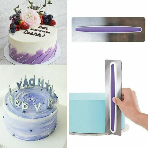 New Cake Baking Tool Scraper Butter Cream Edge Smoother Flour Pastry 1