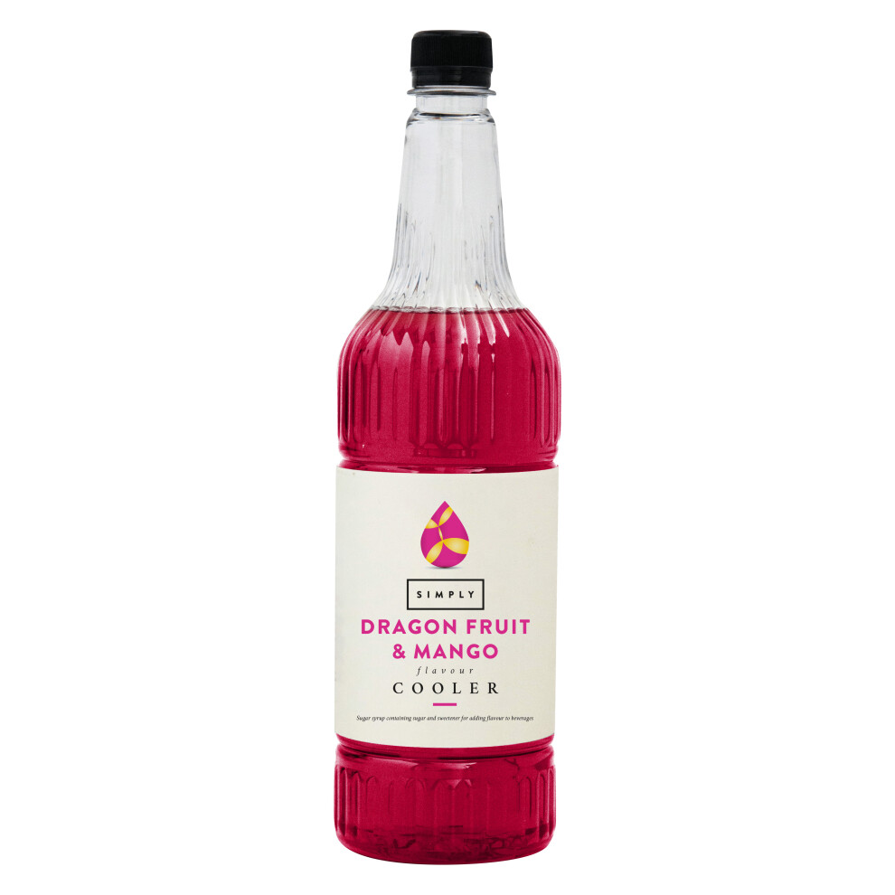 Simply Dragon Fruit & Mango Cooler Syrup (1 Litre)