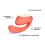 LELO (Coral Red) LELO IDA Wave - App Connected Couples Massager 4