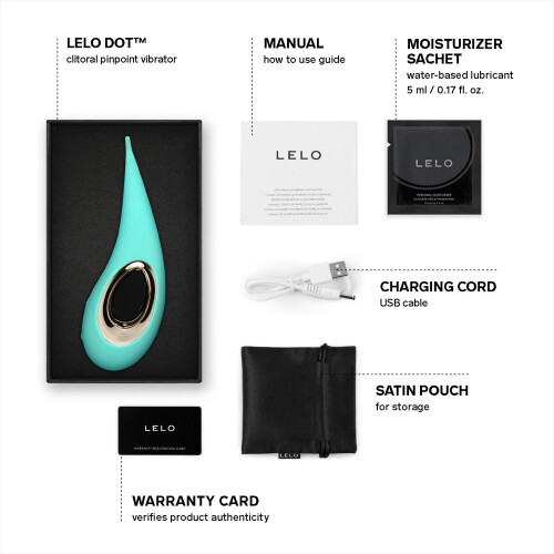 LELO (Aqua) LELO DOT - Pinpoint Clitoral Vibrator 2