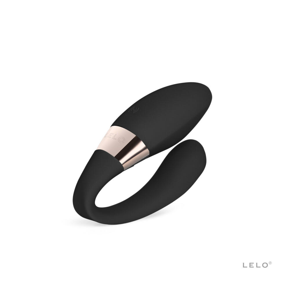 (Black) LELO TIANI Harmony - App Connected Couples Massager
