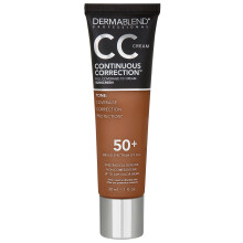 Dermablend Continuous Correction Tone-Evening CC Cream SPF 50+, Full Coverage Makeup