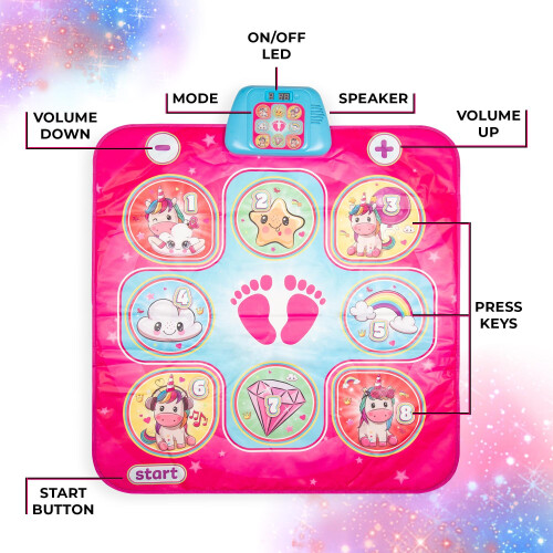 Style Girlz Dance Mat For Kids 1