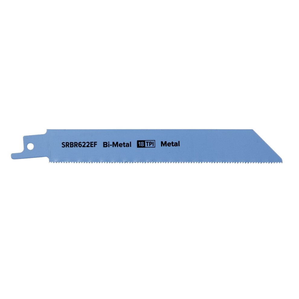Sealey Srbr622ef Reciprocating Saw Blade Metal 150Mm 18Tpi - Pack Of 5