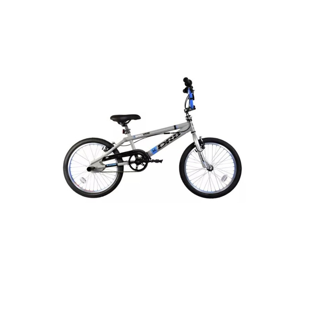 Dallingridge Legend 20" Freestyle BMX Bike w/ 360 Gyro - Grey/Blue-image-OPC-PB6QTSN-NEW