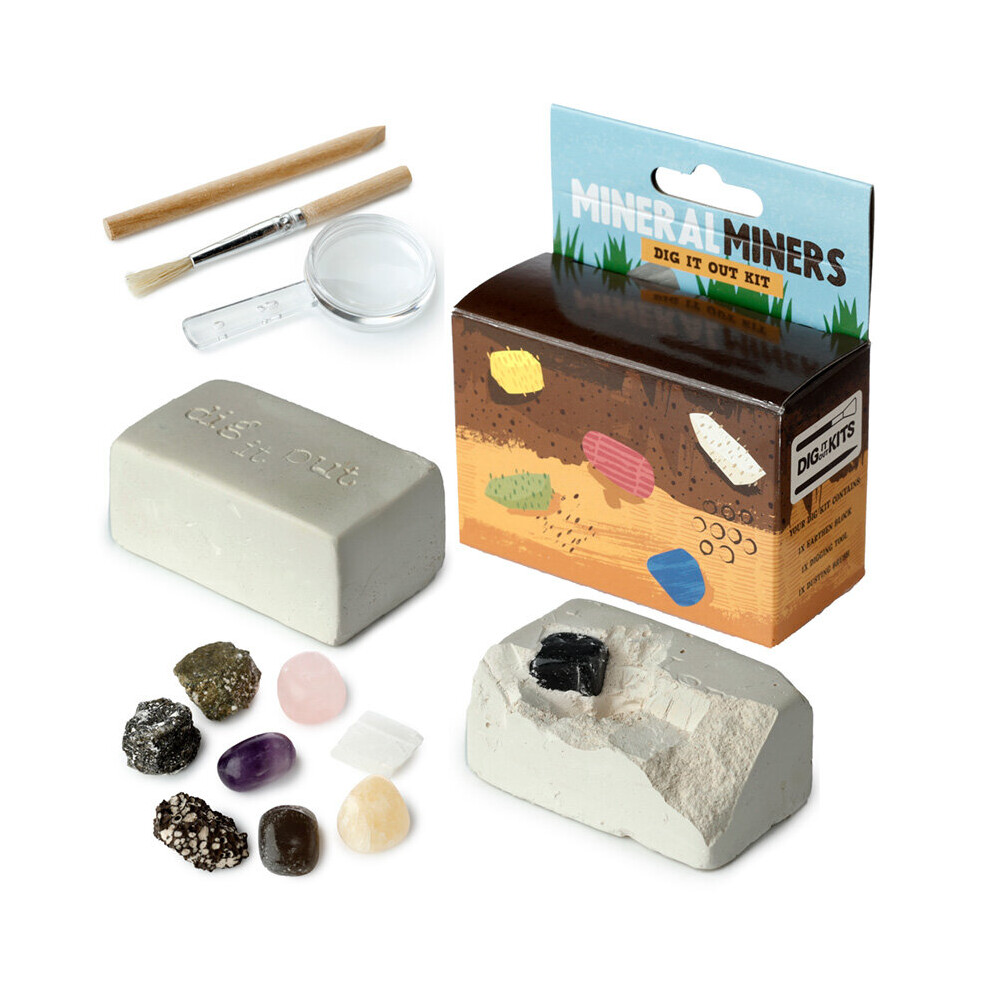 Fun Excavation Dig it Out Kit - Rocks, Minerals & Gems