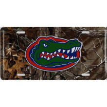 212 Main MC50115-2 6 x 12 in. Florida Gators Woodland Metal License Plate