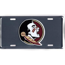 212 Main SUP50071 6 x 12 in. Florida State Seminoles Anodized License Plate