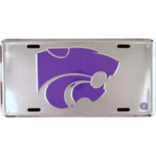 212 Main SUP50073 6 x 12 in. Kansas State Wildcats License Plate