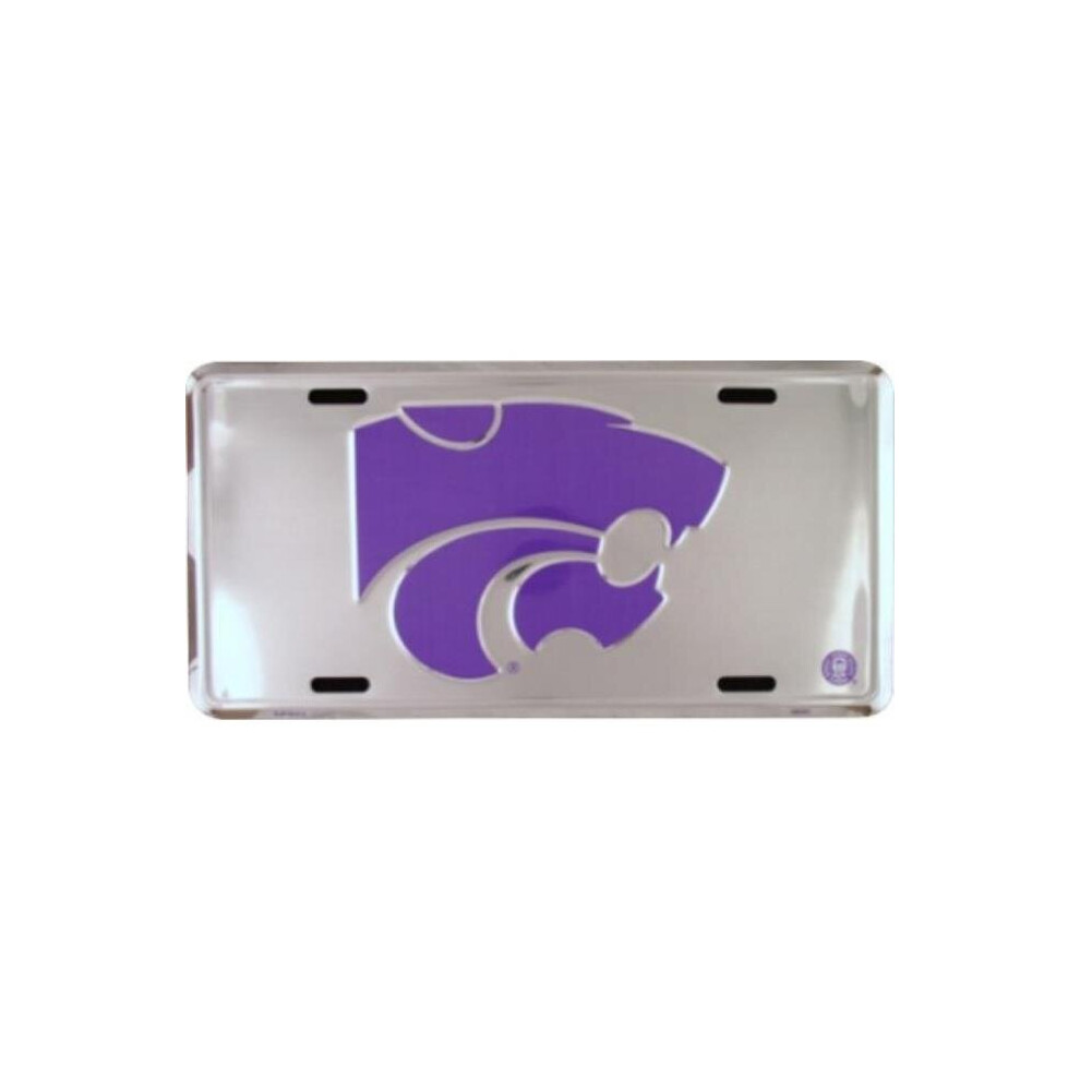 212 Main Sup50073 6 X 12 In. Kansas State Wildcats License Plate 783935037166
