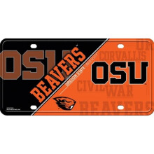 212 Main MTG510304 6 x 12 in. Oregon State Beavers Metal License Plate