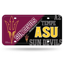 212 Main MTG460204 6 x 12 in. ASU Arizona State Sun Devils Metal License Plate