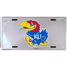 212 Main SUP50081 6 x 12 in. Kansas Jayhawks License Plate