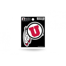 Rico Industries NCAA Utah Utes Die Cut Team Logo Sticker 3.75" x 4.75"