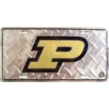 212 Main 2655 6 x 12 in. Purdue Boilermakers Diamond License Plate