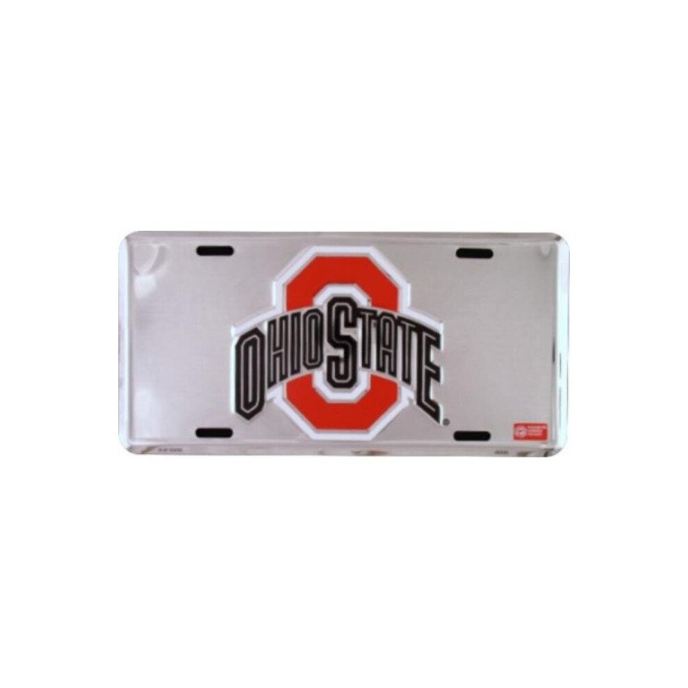 212 Main Sup50086 6 X 12 In. Ohio State Anodized License Plate 783935037203