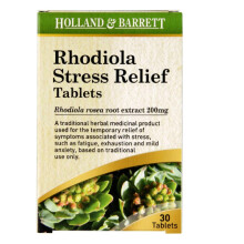 Holland & Barrett Rhodiola Stress Relief 60 Tablets 200mg