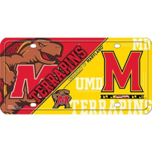 212 Main MTG320203 6 x 12 in. Maryland Terrapins Metal License Plate