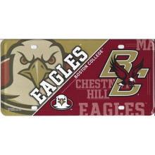 212 Main MTG240202 6 x 12 in. Boston College Eagles Metal License Plate