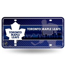 212 Main MTG8703 6 x 12 in. Toronto Maple Leafs Metal License Plate