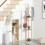 Marble Base Hall Tree Entryway Coat Rack Stand Clothes Hangers 2