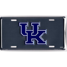 212 Main SUP50068-2 6 x 12 in. Kentucky Wildcats Anodized License Plate