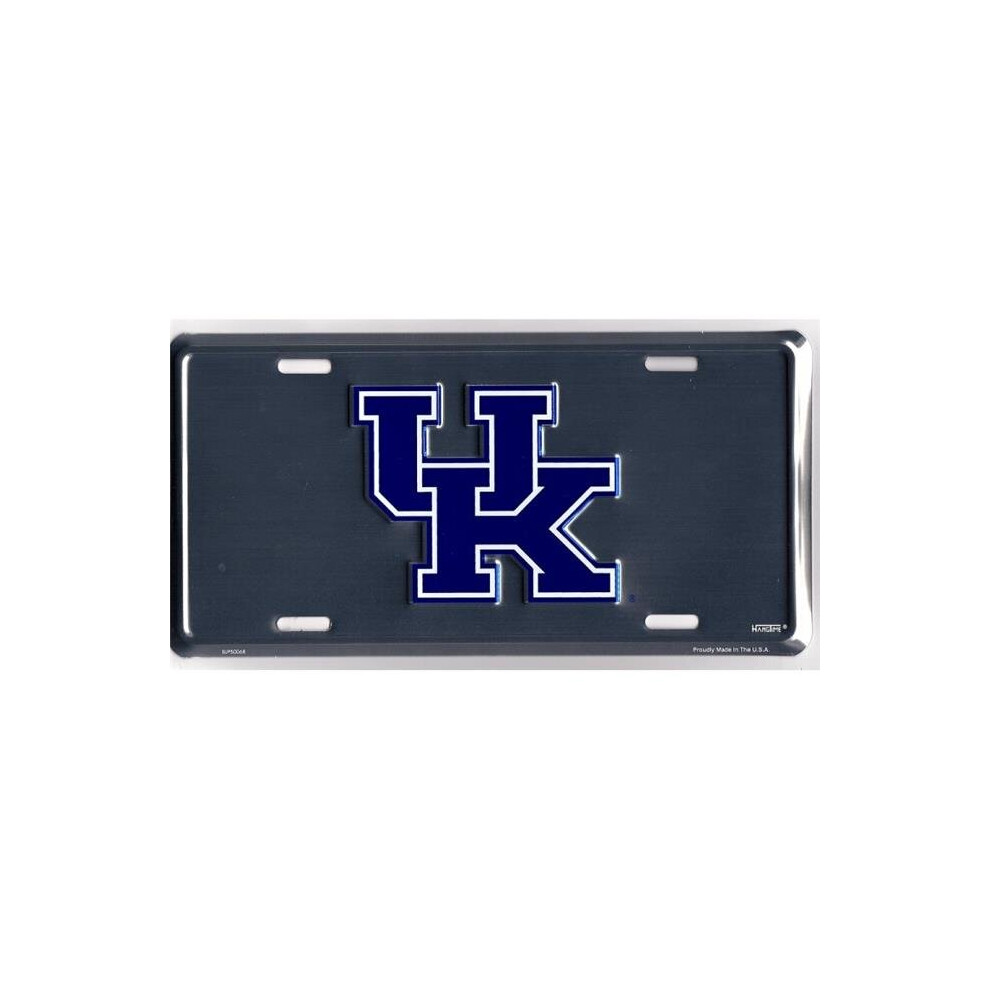 212 Main Sup50068-2 6 X 12 In. Kentucky Wildcats Anodized License Plate 783935040180