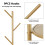 Marble Base Hall Tree Entryway Coat Rack Stand Clothes Hangers 4
