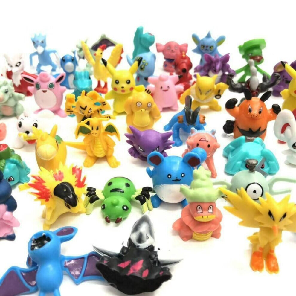 (144pcs Mini PVC Action Figures) 24Pcs Pokemon 2023 Advent Calendar 24 Days Xmas Countdown Gifts