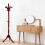 Coat Rack Wooden Hat Tree Adjustable Entryway Stand with 13 Hooks 2