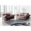 Furniture 786 (Tan Brown) Oakland Suede Leather 3 2 Seater Sofa Set 3