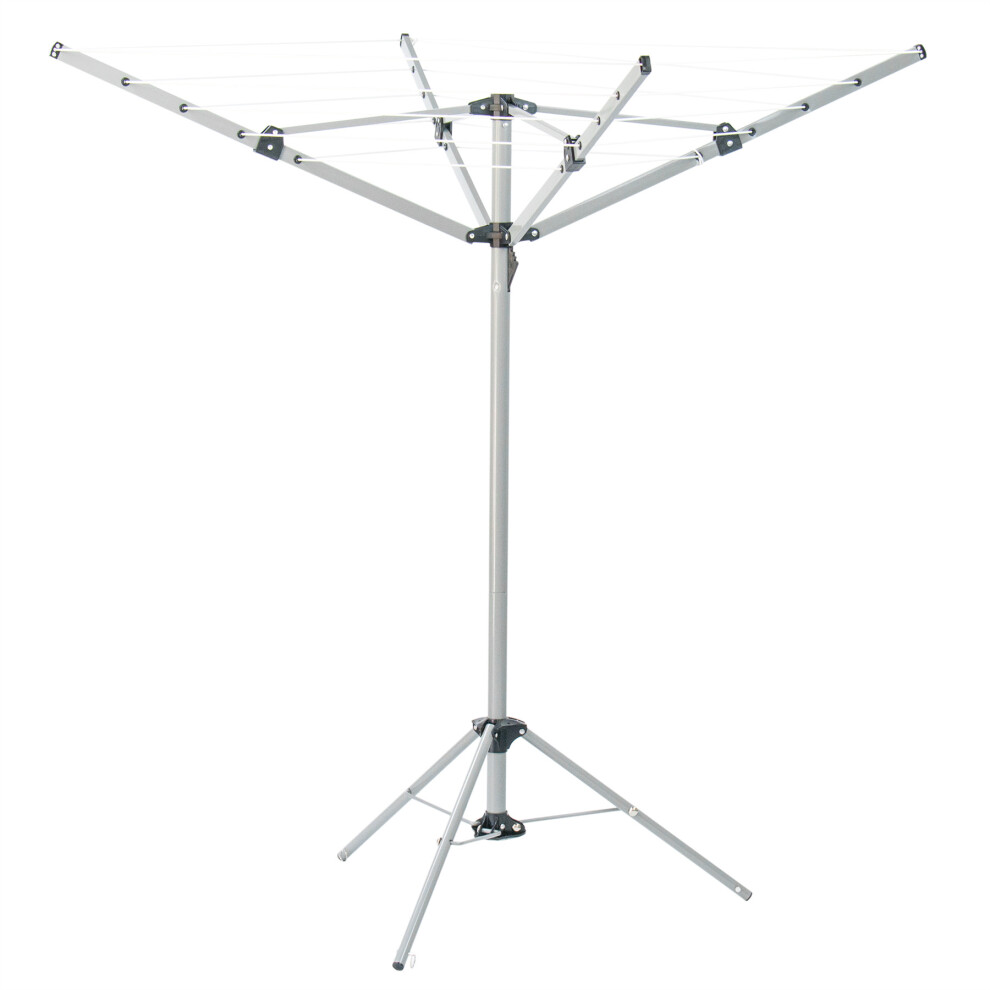 KCT 4 Arm Portable Rotary Airer Washing Line