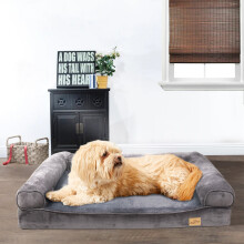 (XL(120x90x10cm)) Orthopedic Pet Dogs Sofa Bed with Washable Cover