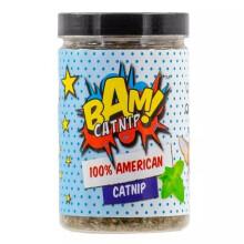 BAM! 100% American Catnip, 35g Tub