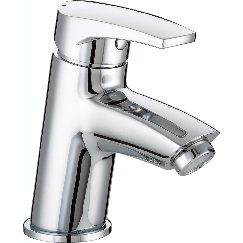 Studio Single Lever Basin Mono Mixer Tap & Slotted Sprung Waste