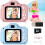 (Pink) Kids Camera, 2.0'' HD Screen with 32GB Memory Card 1
