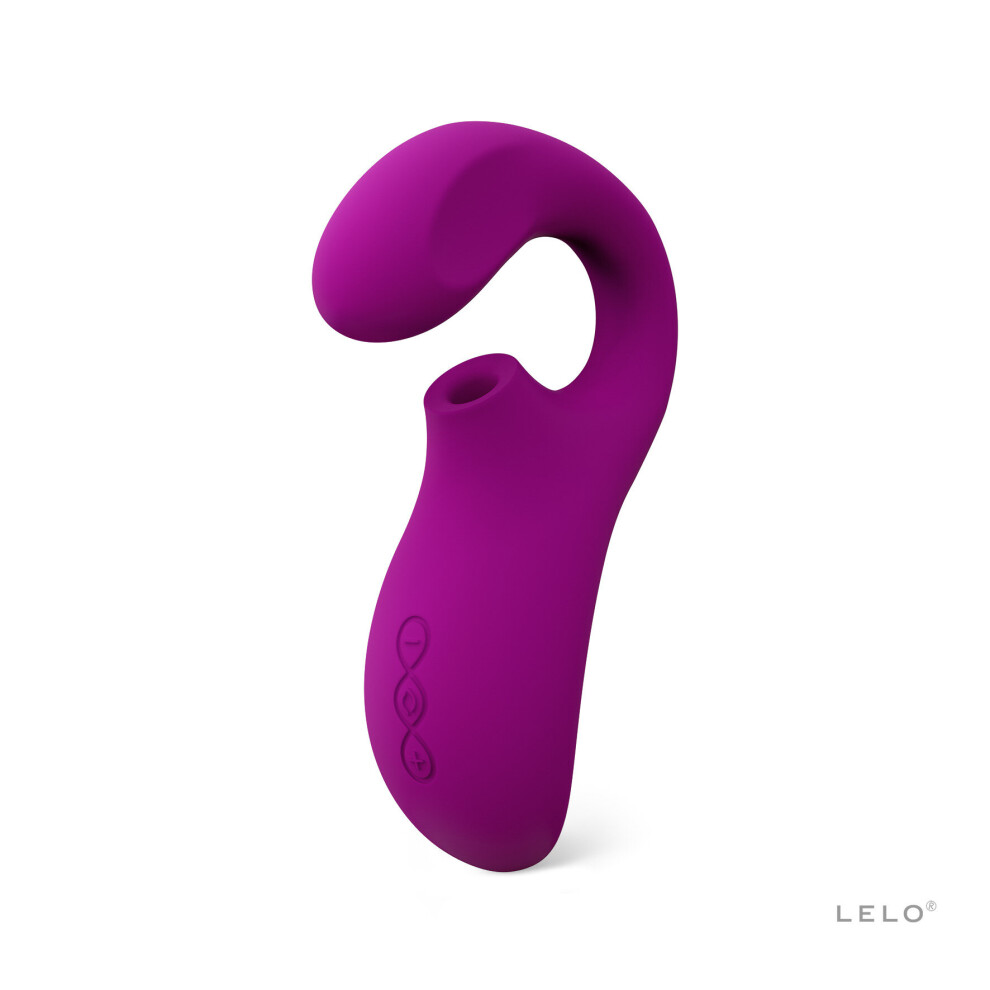 (Deep Rose) LELO ENIGMA Cruise - Dual Stimulation Sonic Massager