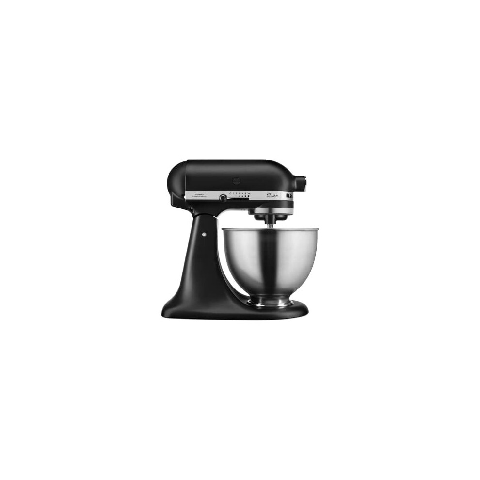 KitchenAid Classic Stand Mixer with 4.3L Bowl in Matte Black