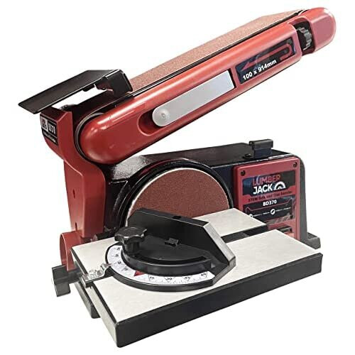 Lumberjack BD370 Benchtop Belt & Disc Sander 4