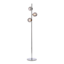 Litecraft Laszlo Floor Lamp 3 Light - Polished Chrome