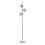 Litecraft Laszlo Floor Lamp 3 Light - Polished Chrome 1