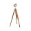 Litecraft Acton Tripod Floor Lamp Spotlight Style - Satin Nickel 6