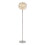 Visconte Maine Crystal Effect Floor Lamp - Polished Chrome 1